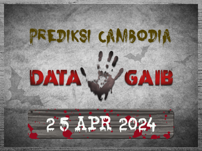 Kode Syair Cambodia 25 April 2024 Hari Kamis TerGAIB